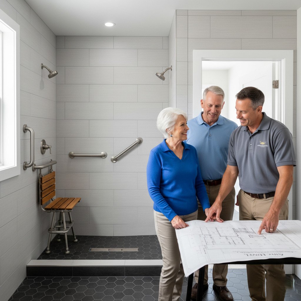Costs of Converting a Tub to a Shower in Simpsonville image 1